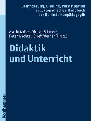 cover image of Didaktik und Unterricht